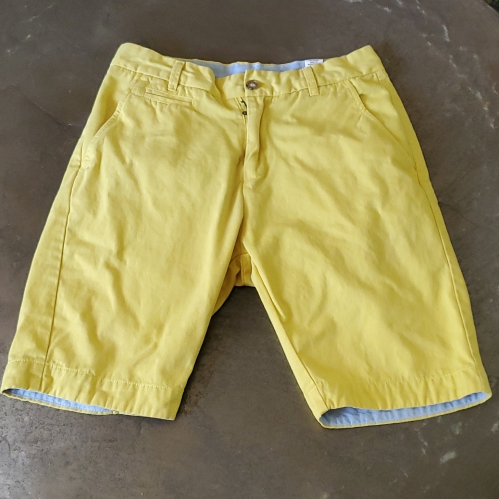 Tackle & Tides  Yellow Shorts